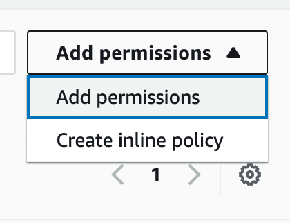 Inline policy